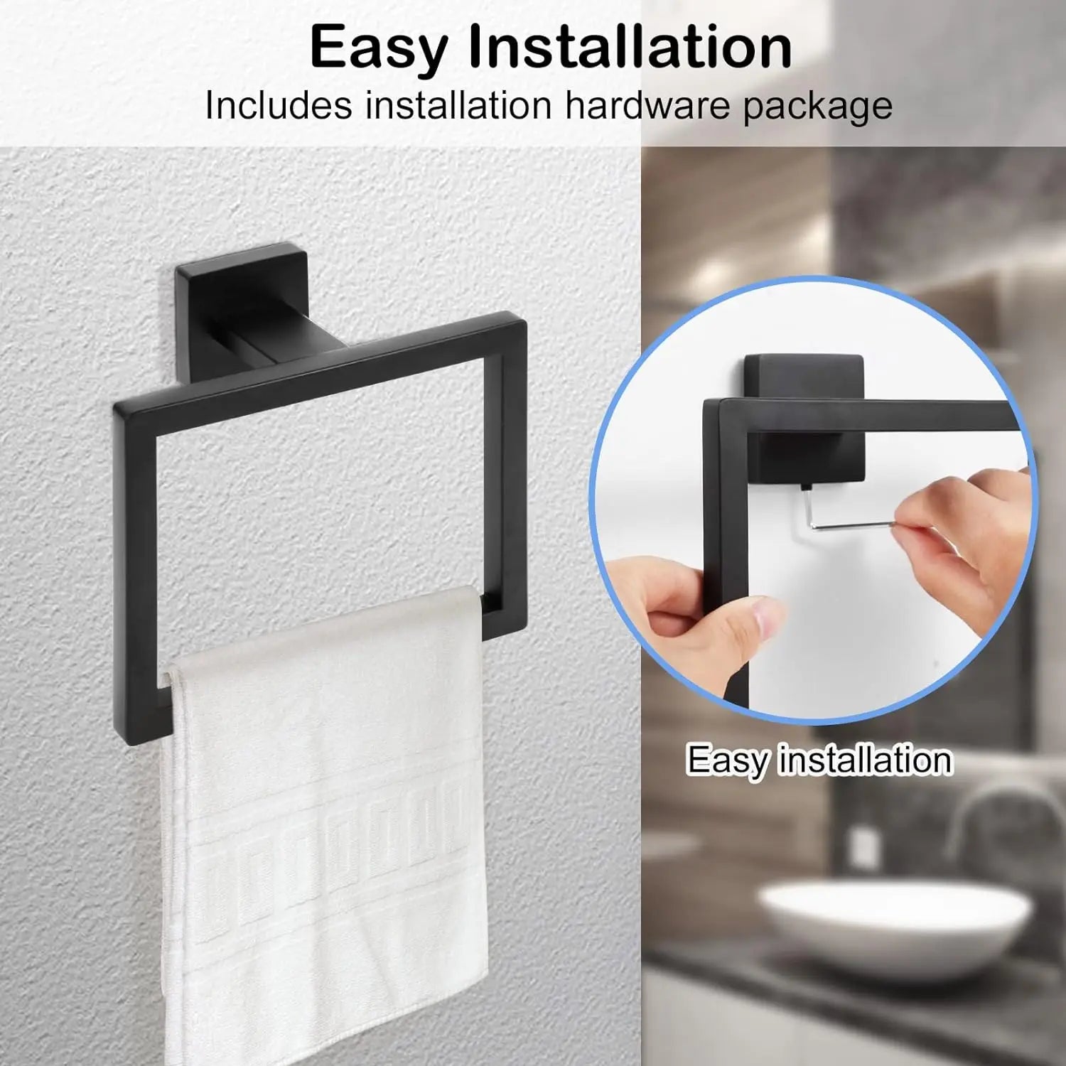 IKEA handdoekrek in minimalistische stijl – Eenvoudig en strak