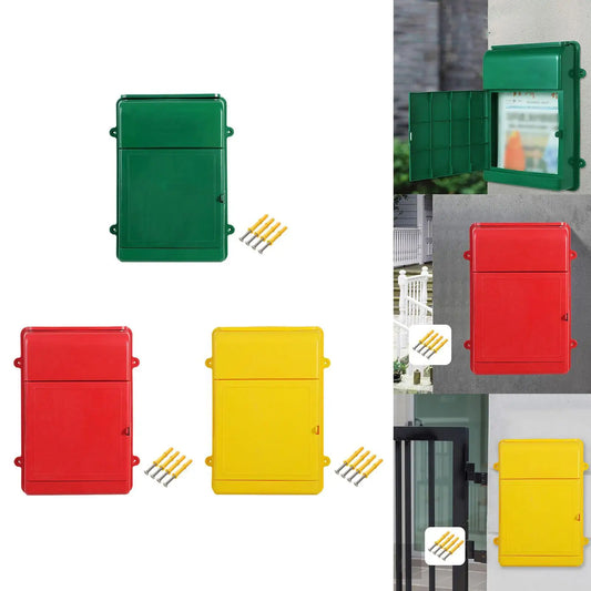 Duurzame brievenbus met recyclebaar materiaal