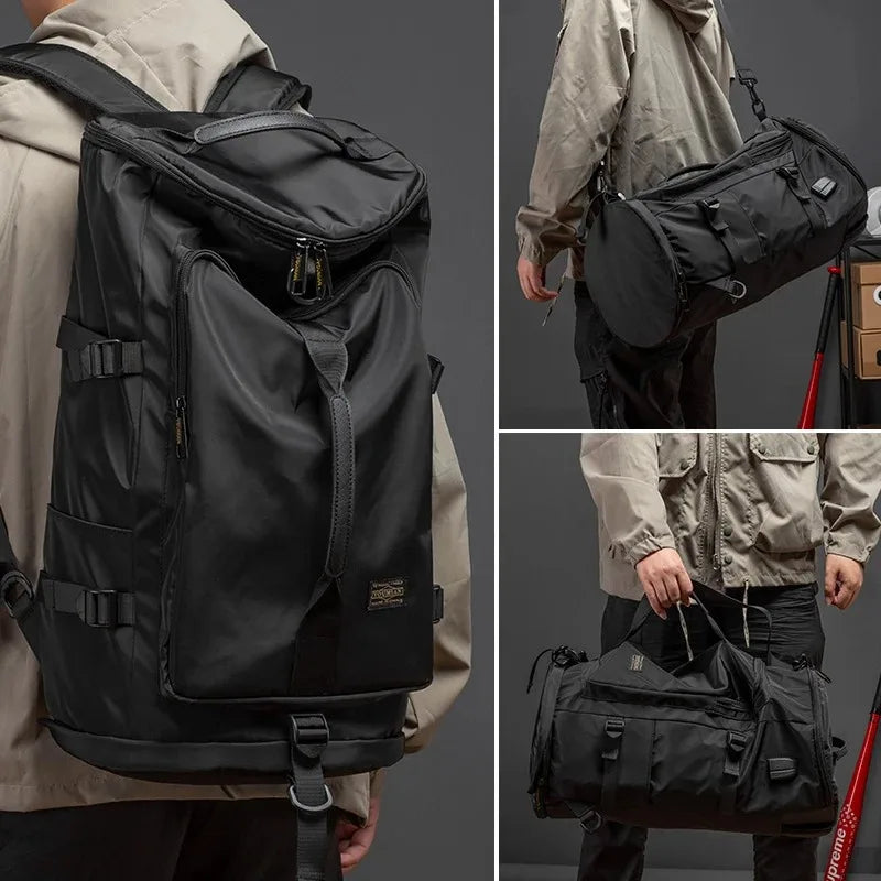 Rugzak als handbagage met handig voorvak