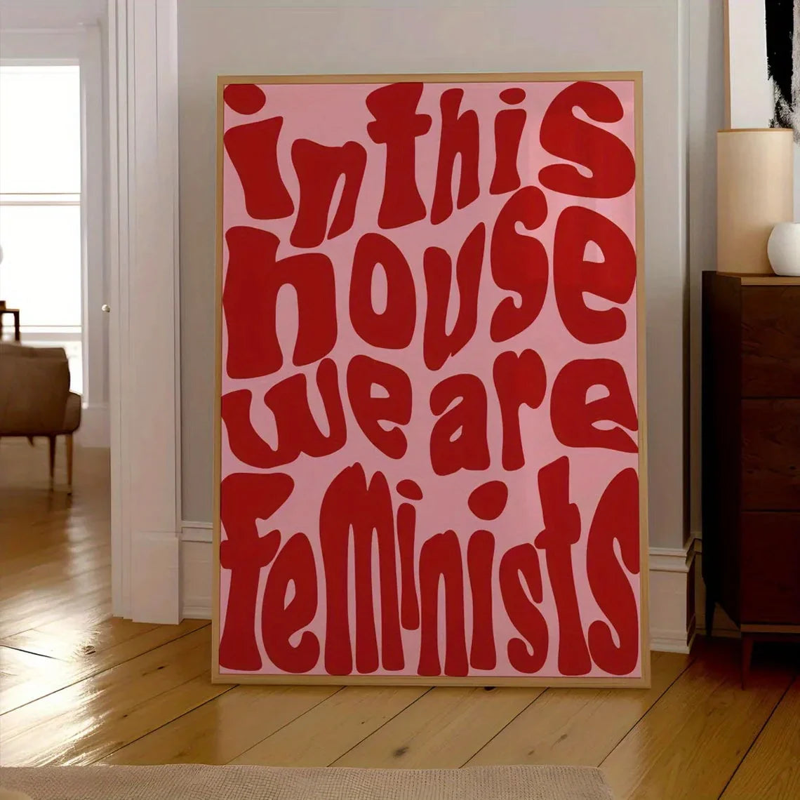 Set posters in botanische stijl