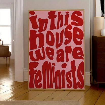 Set posters in botanische stijl