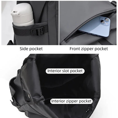 Rugzak als handbagage met laptop- en tabletopslag