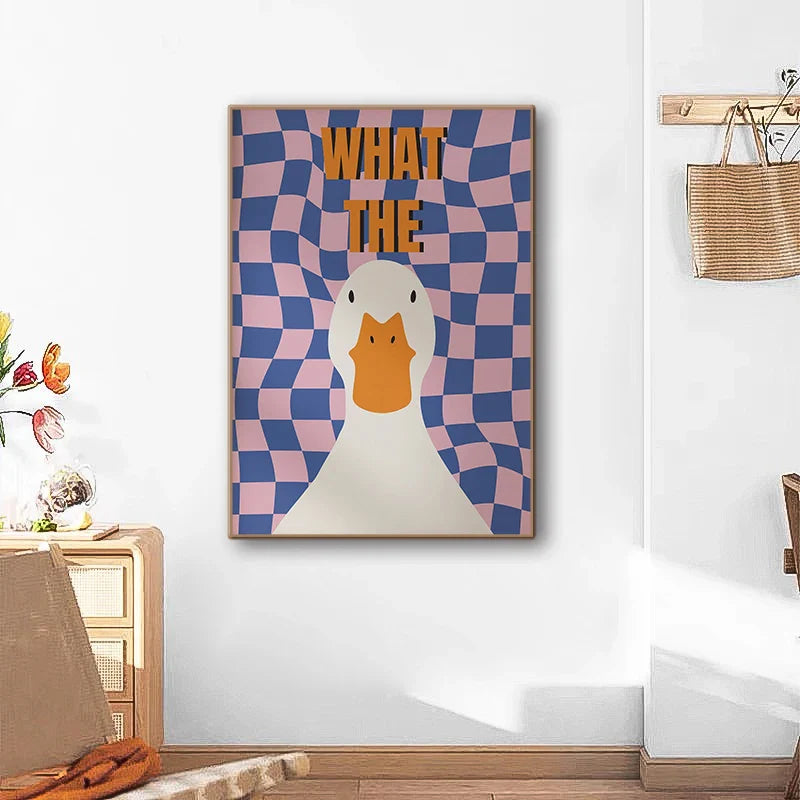 Kunstposter met moderne flair