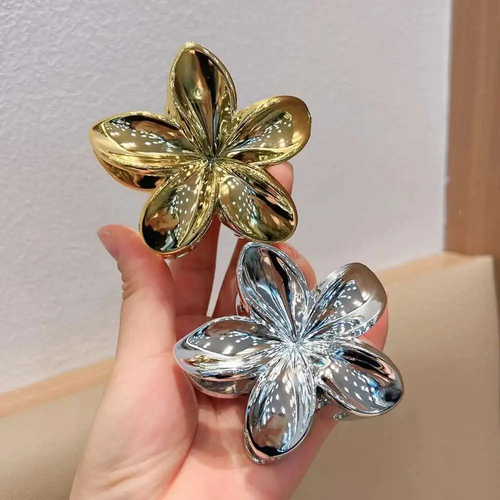 Gekleurde haarclips met retro uitstraling