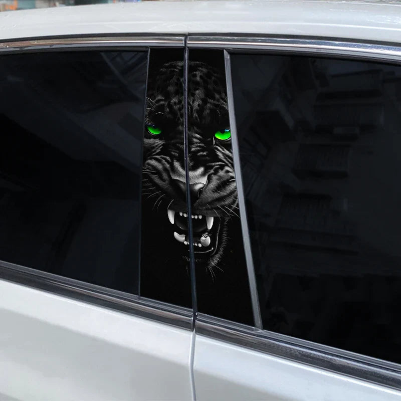 auto stickers - krachtige dieren voor unieke uitstraling