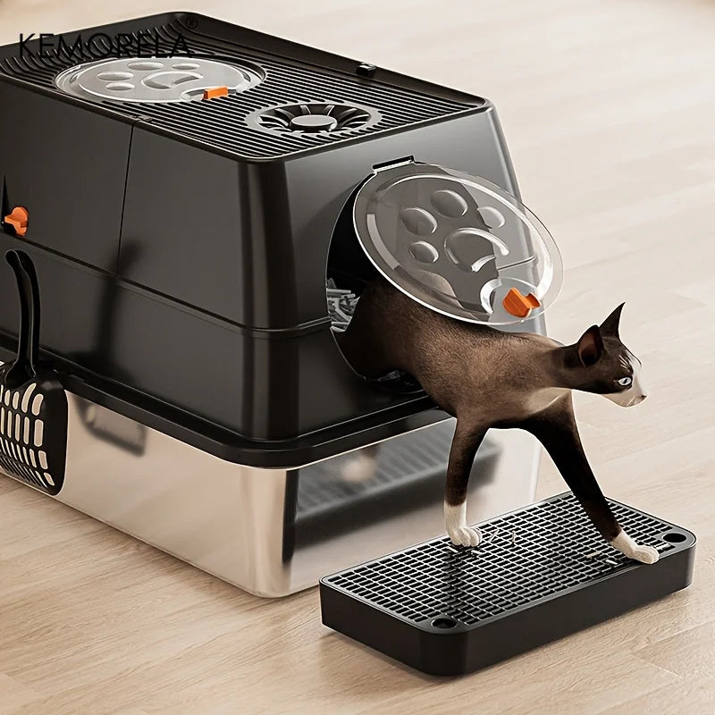 Automatische kattenbak met app – Volg alles op je mobiel