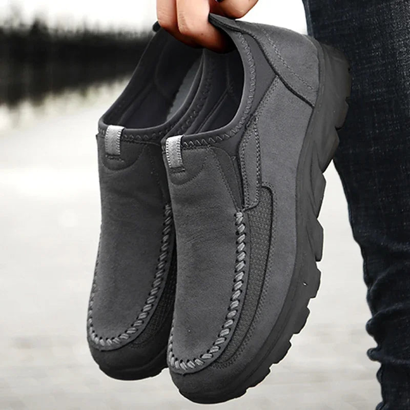 Veterschoenen heren zomer met comfortzool