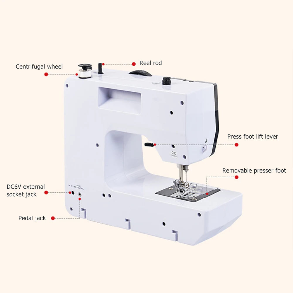 Janome naaimachine met voetpedaal – Controle en gemak