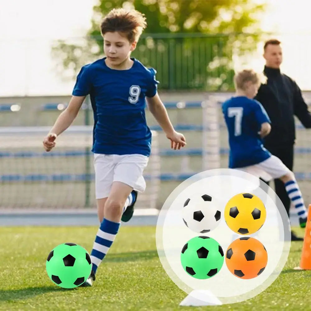 Voetbal met zachte buitenlaag voor comfort