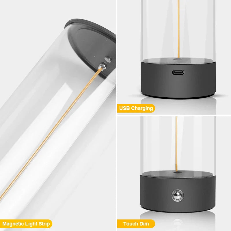 Nachtkast lampje met extra lange kabel – Flexibel in gebruik