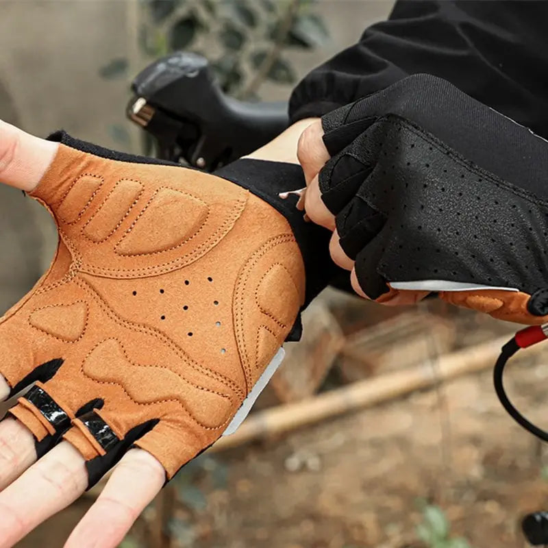 Touch-functionaliteit in lederen heren handschoenen