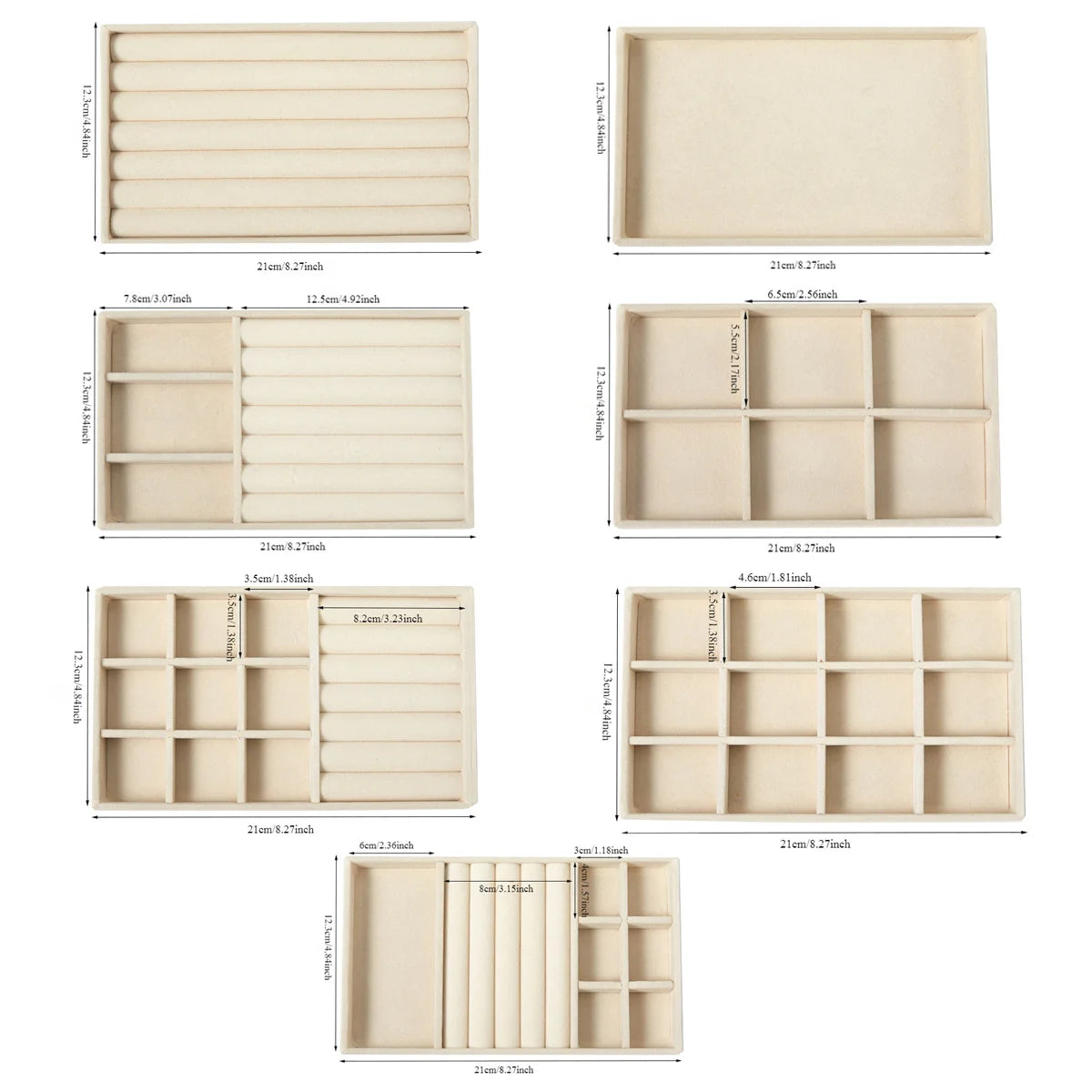 Sieraden organizer met vakjes – Alles netjes gescheiden
