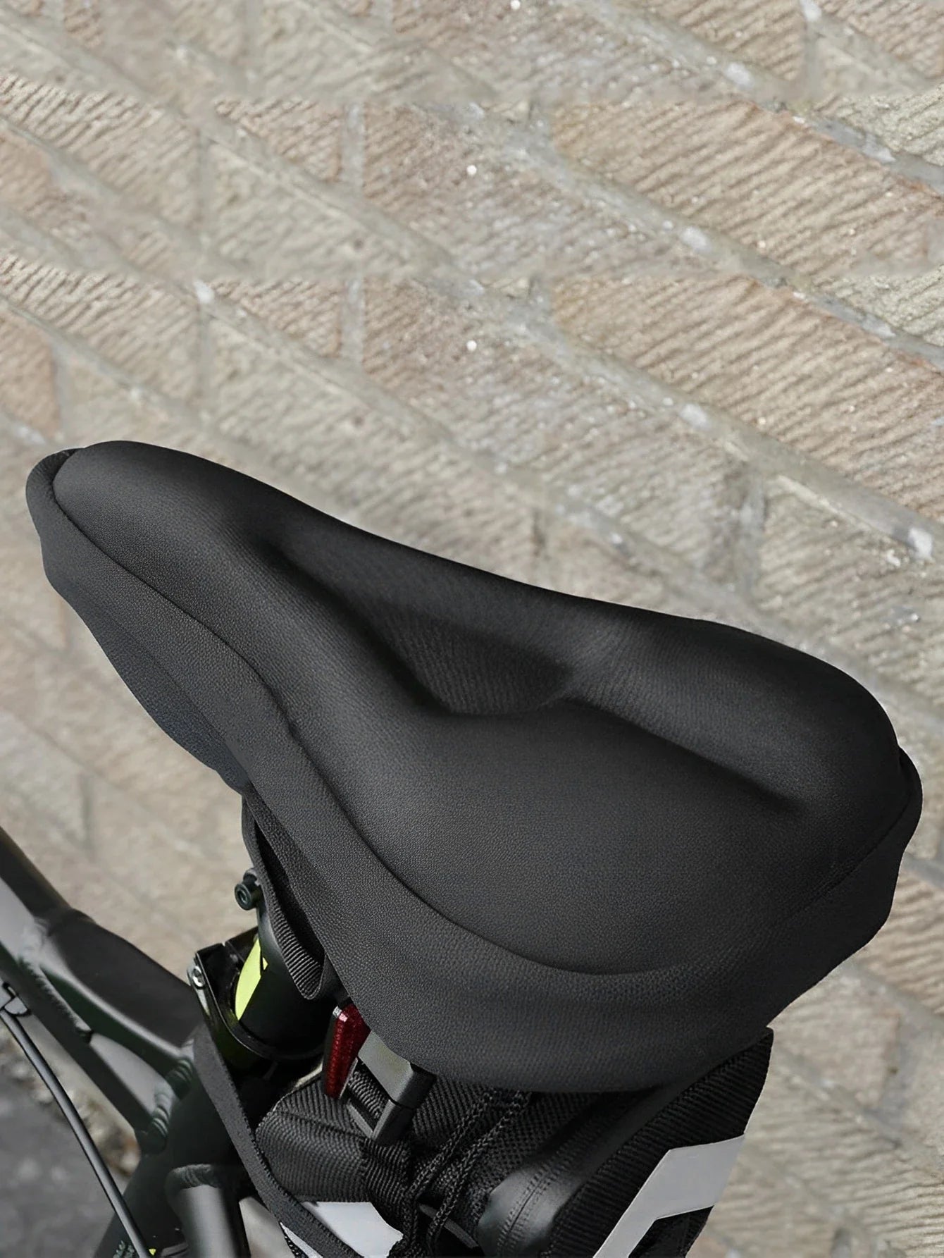 Zadel voor herenfiets met brede zit