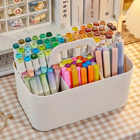 Stoffen bureau organizer voor een zachte touch