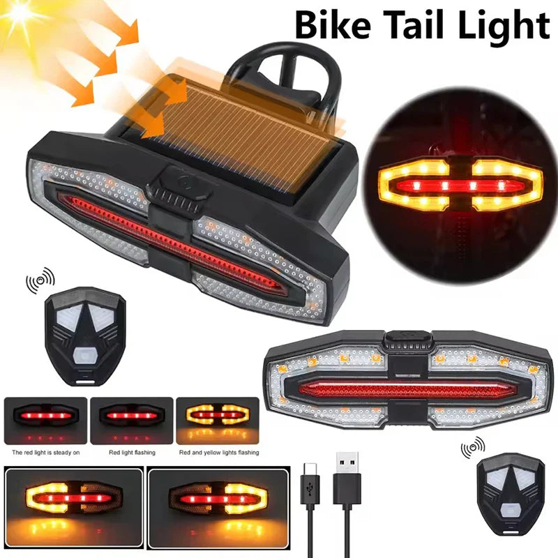 LED fietslamp met universele montageclip