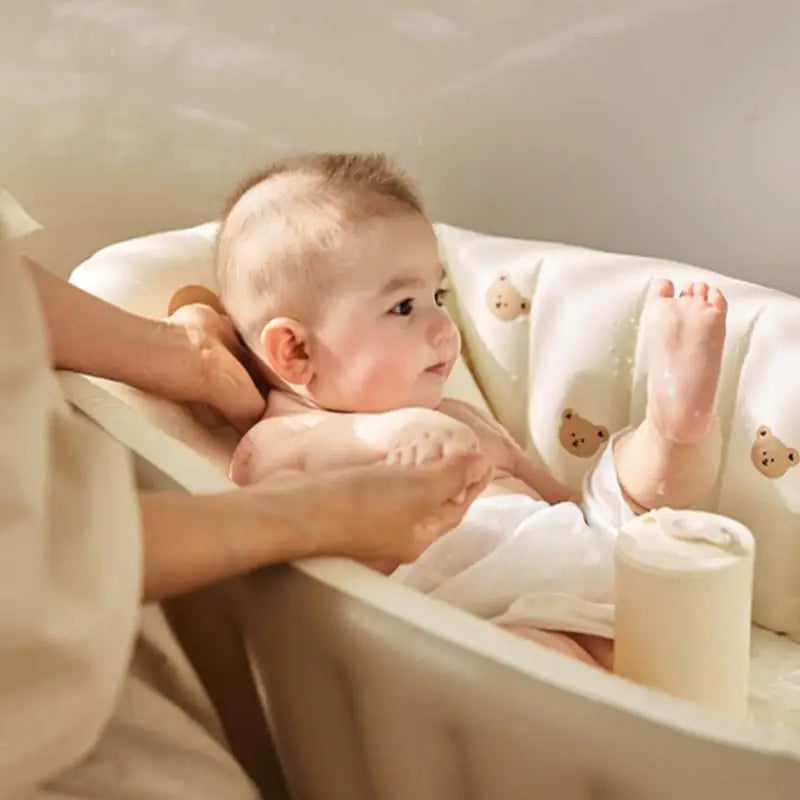 Standaard babybadje voor ergonomisch badmoment