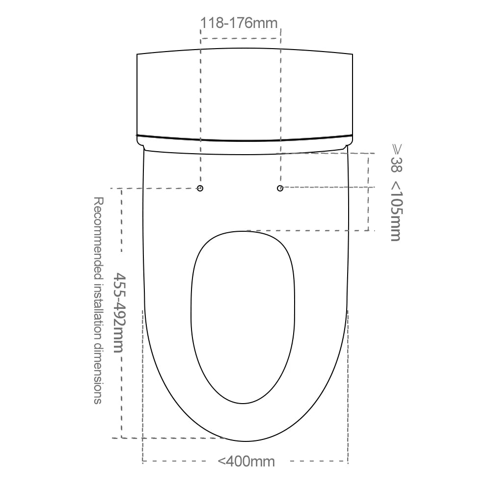 WC bril met waterbestendige coating – Makkelijk schoon te maken