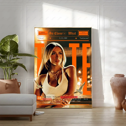 Posterset met drie bijpassende afbeeldingen