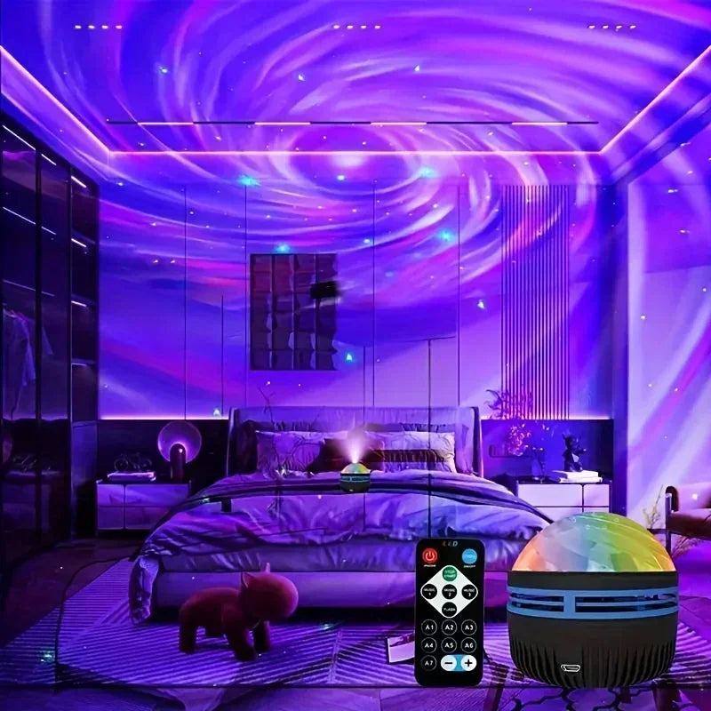 Romantische projector lamp met sterrenprojectie