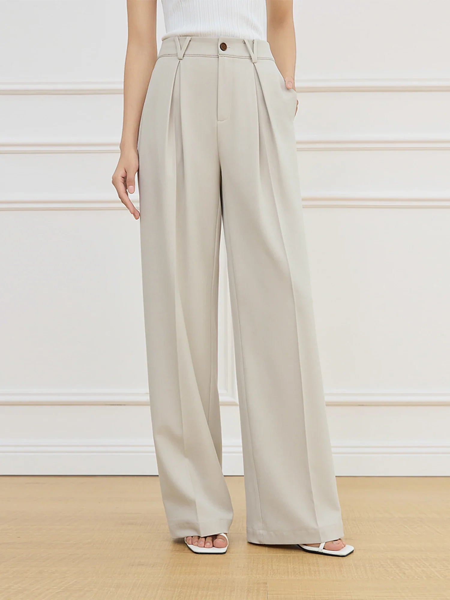 H&M linnen broek dames met cropped fit – Voor warme lentedagen