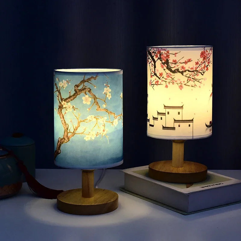 Luxe glazen nachtkastlamp – Tijdloos en stijlvol