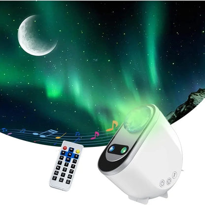 Projector lamp met sterren voor babykamer
