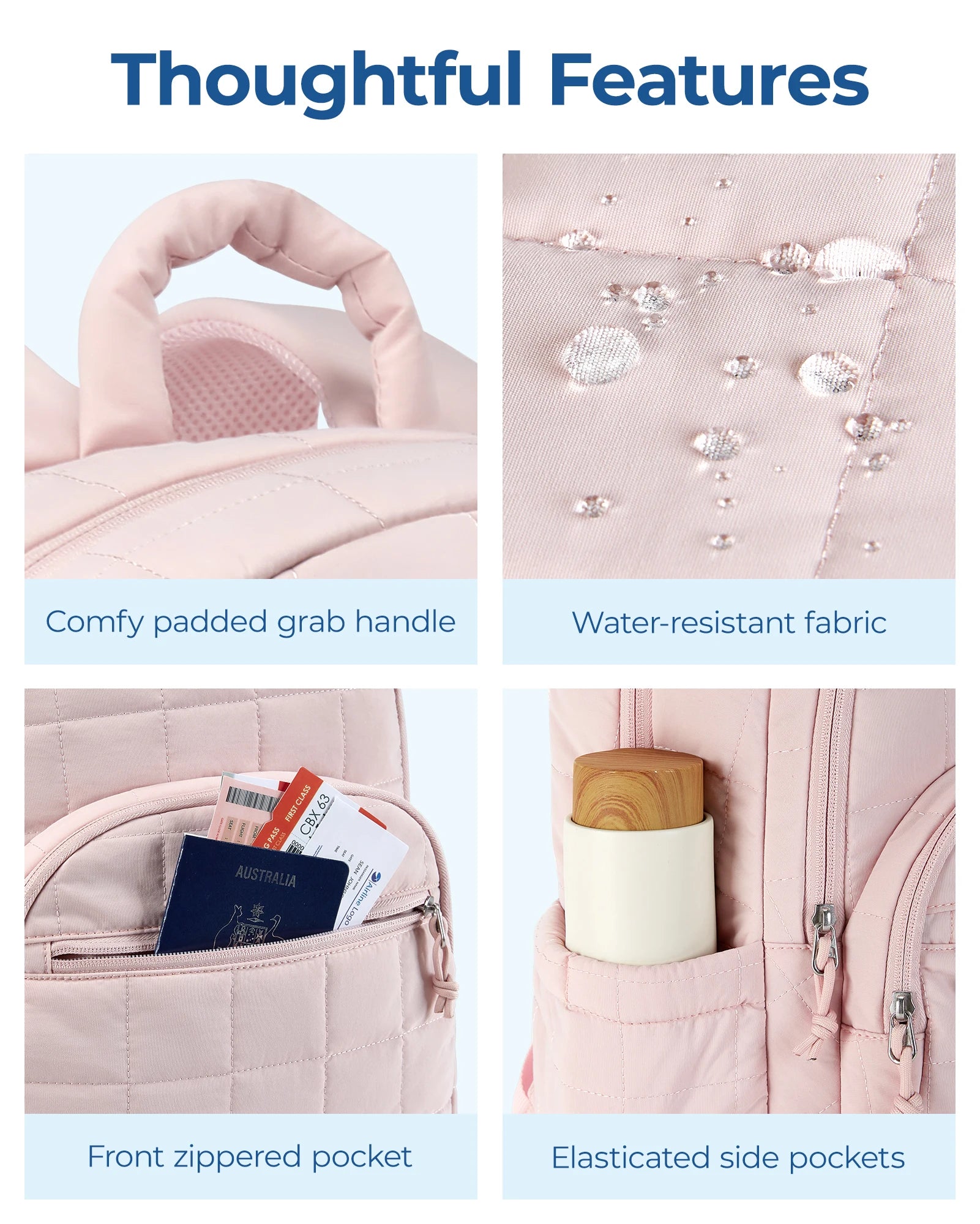 Heren laptoptas met gewatteerd rugpaneel – Extra comfort