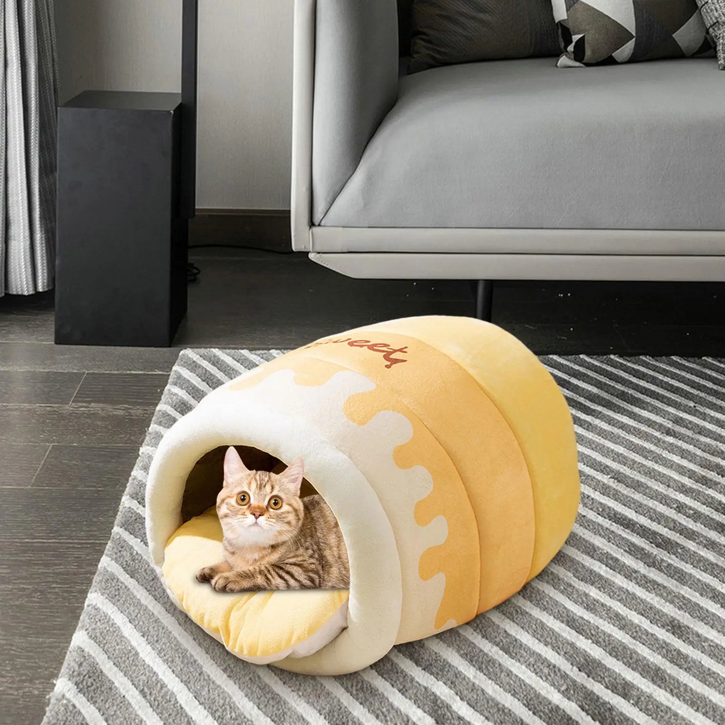 Ovale kattenmand – Comfort in stijl