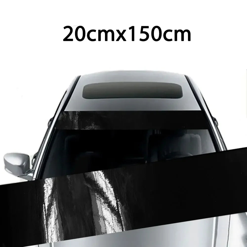 Auto stickers achterruit - Zwarte privacy folie voor optimale privacy