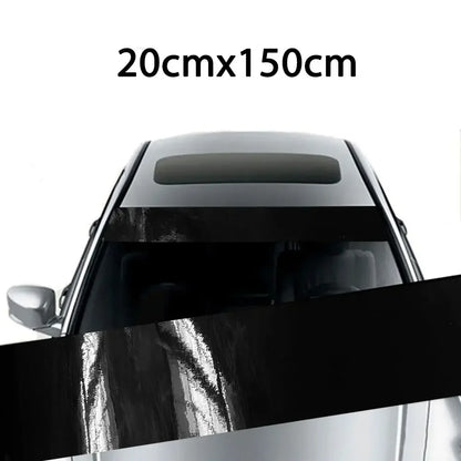 Auto stickers achterruit - Zwarte privacy folie voor optimale privacy