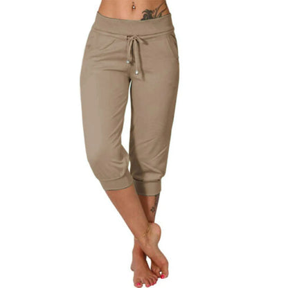 Linnen broek dames in zandkleur – Tijdloze klassieker