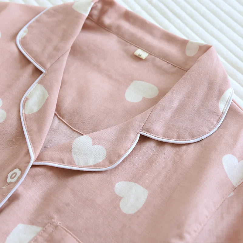 Dames pyjama winter met extra dikke stof