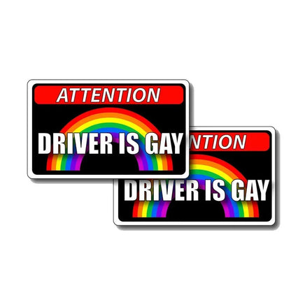 Auto stickers - Kleurrijke Regenboog Achterruit Stickers voor Unieke Zelfexpressie