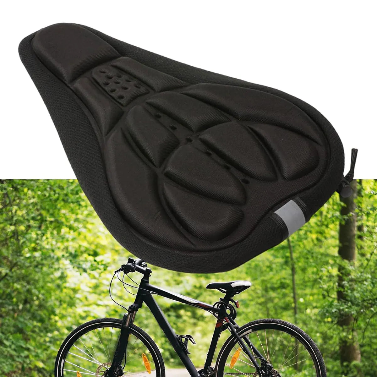Gazelle zadel met antislip oppervlak