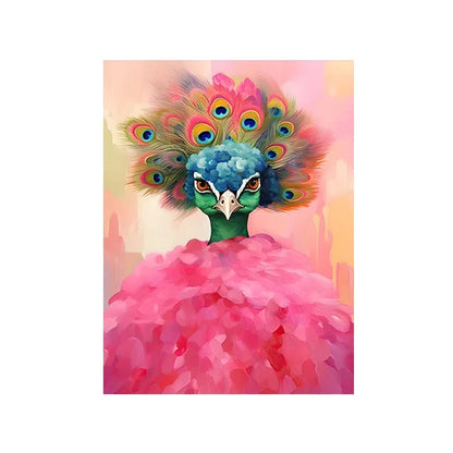 Kunstposter met klassiek werk