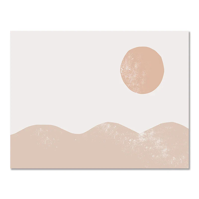 Kunstposter met moderne flair