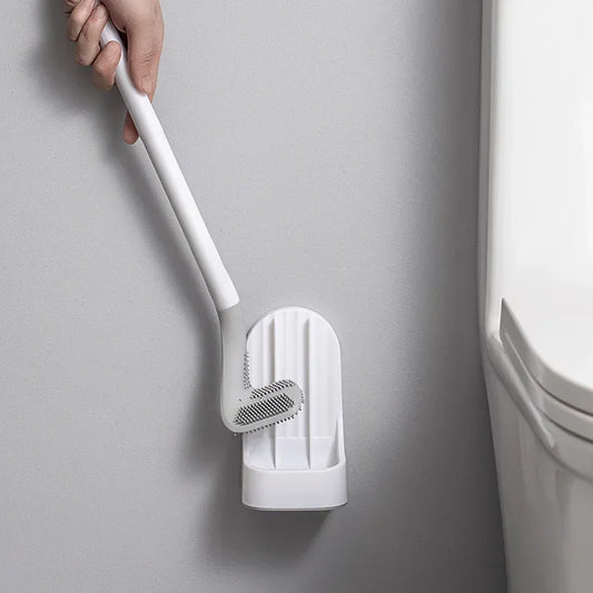 Toiletborstel in messing houder – Klassiek en luxe