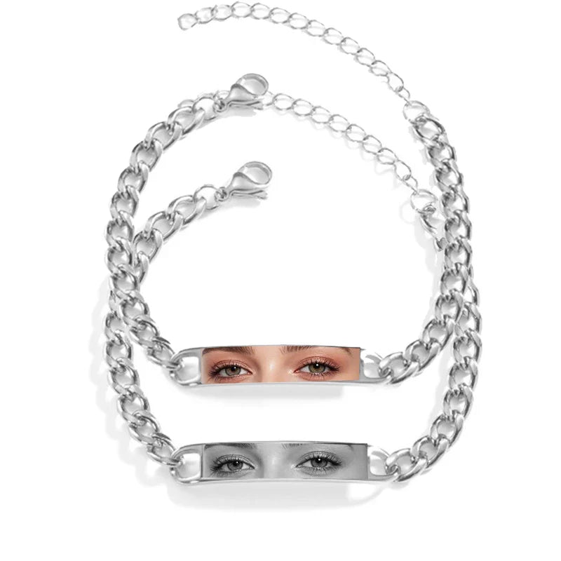 Ketting met gravure van kindernaam