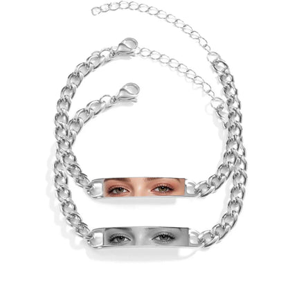 Ketting met gravure van kindernaam
