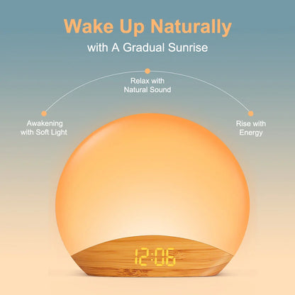 Lamp met wake up functie – Twee in één oplossing