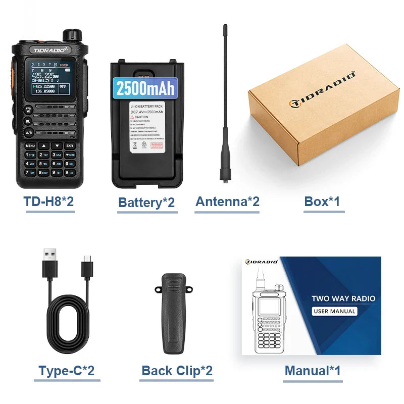 Intertoys walkie talkies met oplaadbare accu