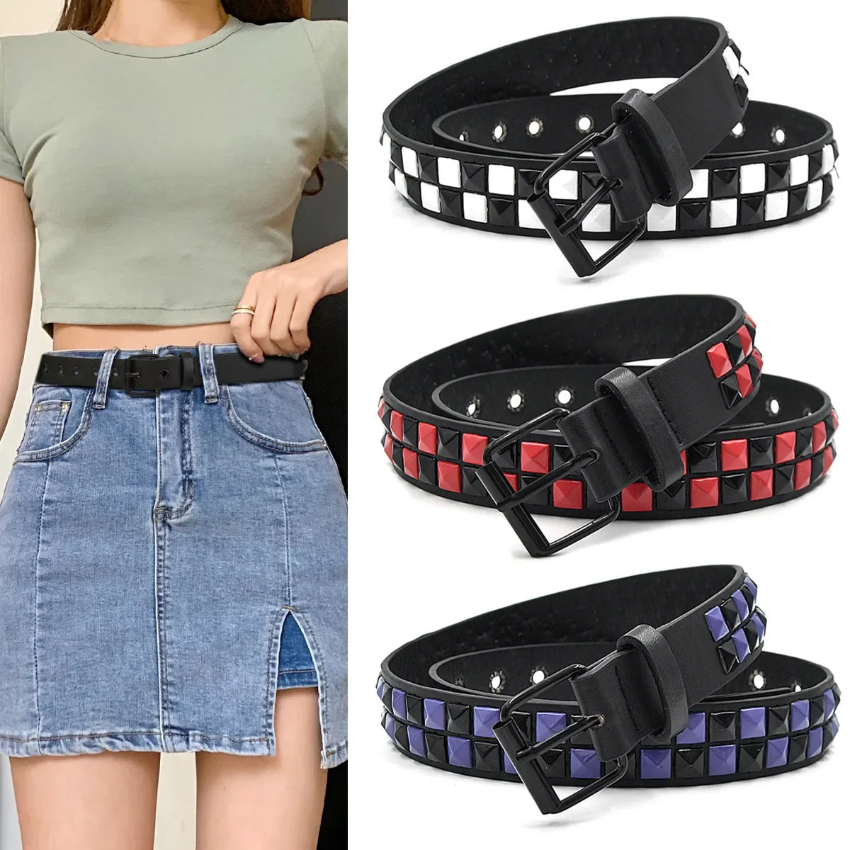 Elegante riem dames voor zakelijke outfits
