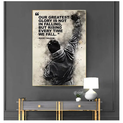 Poster met lijnen en vlakken in modern design