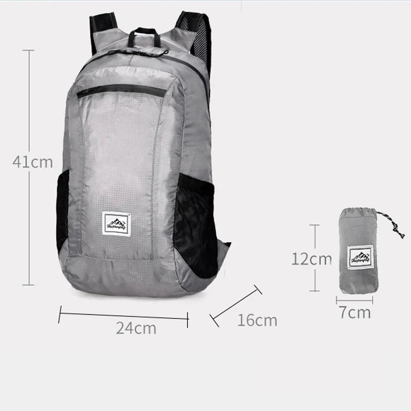 Handbagage rugzak met stevig rugpaneel