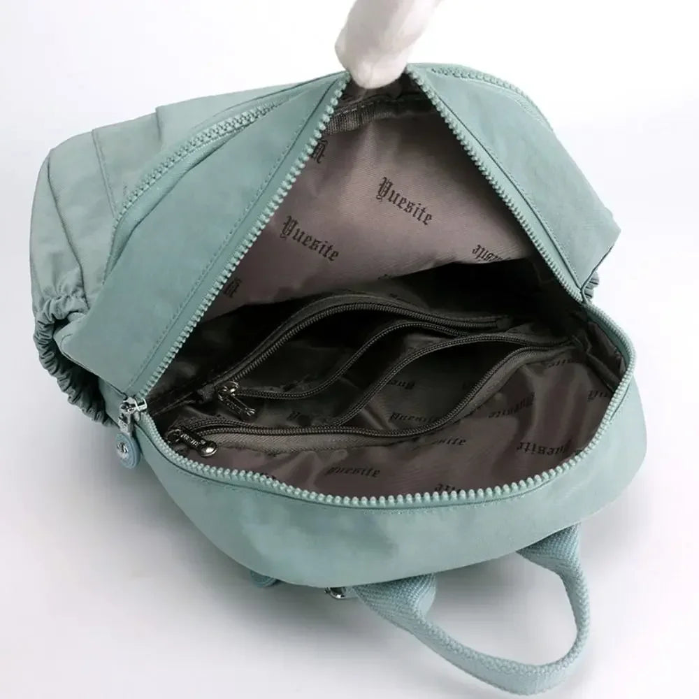 Rugzak als handbagage met gewatteerde laptophoes