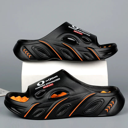 Mesh slippers heren voor warme dagen