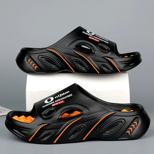 Mesh slippers heren voor warme dagen