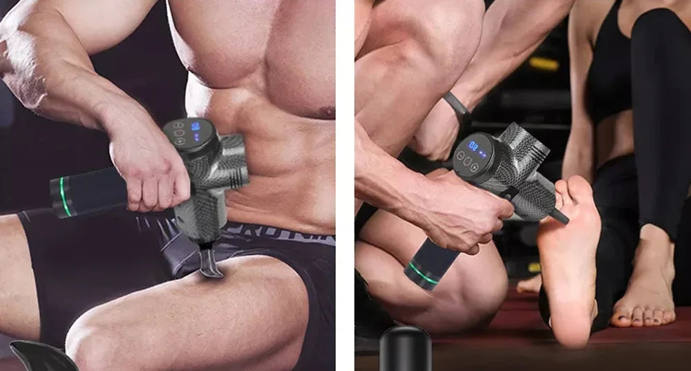 Mediamarkt massage gun met display – Snel instelbaar