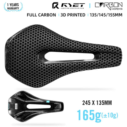 Fietszadel met extra comfort voor lange ritten