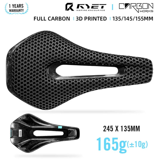 Fietszadel met extra comfort voor lange ritten